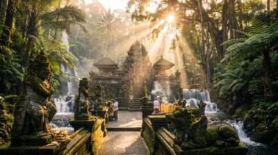 Ancient Balinese Temple Wallpaper